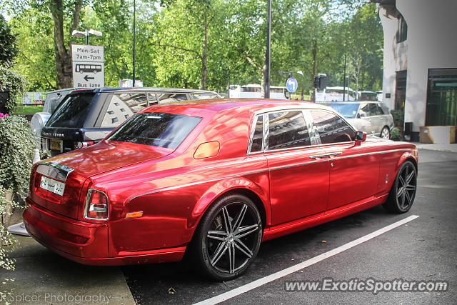 Rolls Royce Phantom spotted in London, United Kingdom