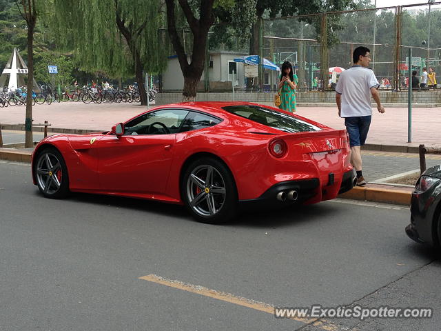 Ferrari F12 spotted in Beijing, China