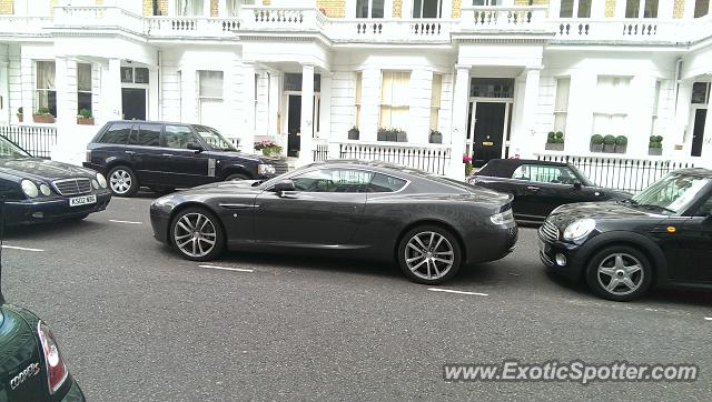 Aston Martin Vantage spotted in London, United Kingdom