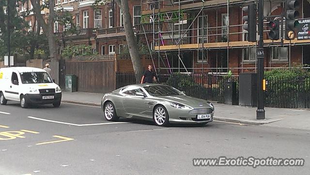 Aston Martin DB9 spotted in London, United Kingdom