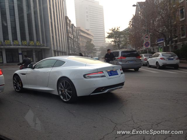 Aston Martin Virage spotted in Tianjin, China