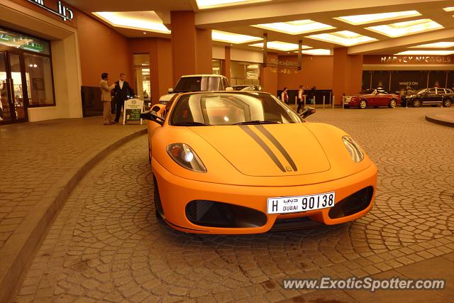 Ferrari F430 spotted in Dubai, United Arab Emirates