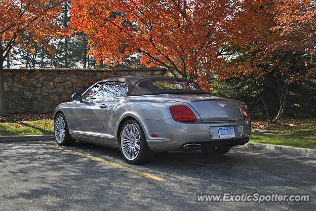 Bentley Continental spotted in Grand Rapids, Michigan