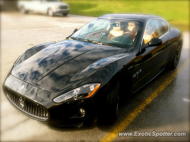 Maserati GranTurismo spotted in Elkhart Lake, Wisconsin