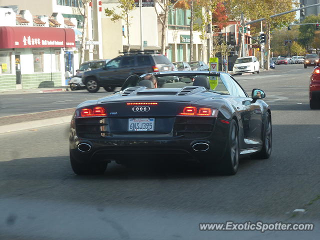 Audi R8 spotted in Palo Alto, California