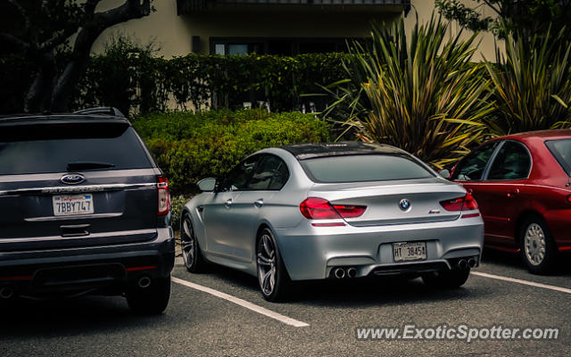 BMW M6 spotted in Pebble Beach, California