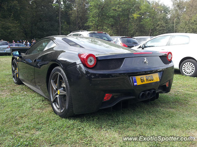 Ferrari 458 Italia spotted in Monza, Italy