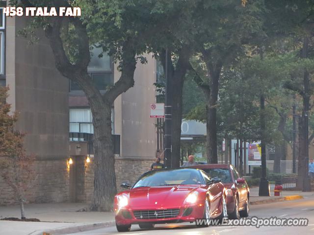 Ferrari 599GTB spotted in Chicago, Illinois