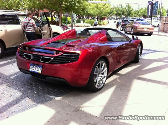 Mclaren MP4-12C spotted in Denver, Colorado