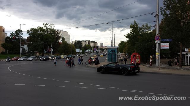 Lamborghini Gallardo spotted in Sofia, Bulgaria