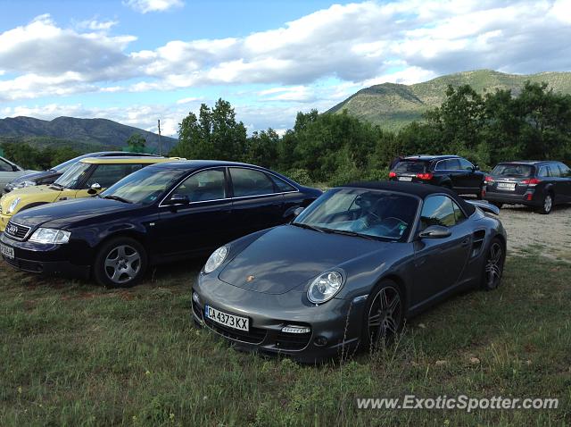 Porsche 911 Turbo spotted in Sofia, Bulgaria