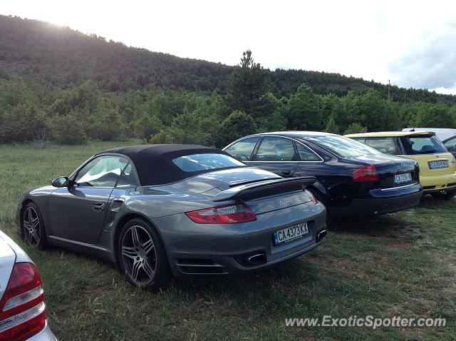 Porsche 911 Turbo spotted in Sofia, Bulgaria