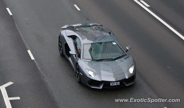 Lamborghini Aventador spotted in Hong Kong, China