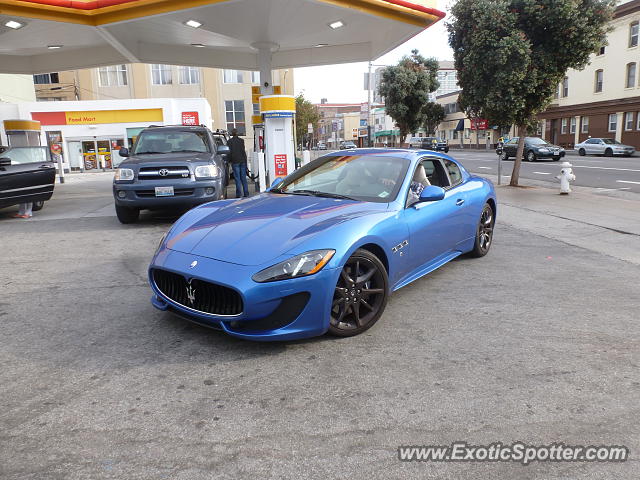 Maserati GranTurismo spotted in San Francisco, California