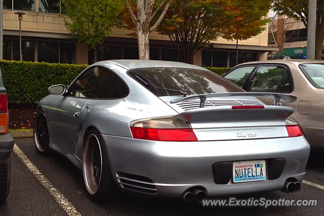 Porsche 911 Turbo spotted in Redmond, Washington