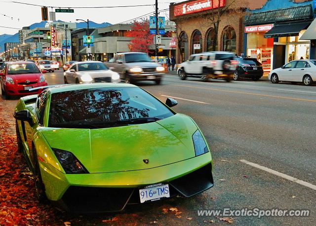 Lamborghini Gallardo spotted in Vancouver, Canada