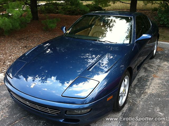 Ferrari 456 spotted in Elkhart Lake, Wisconsin