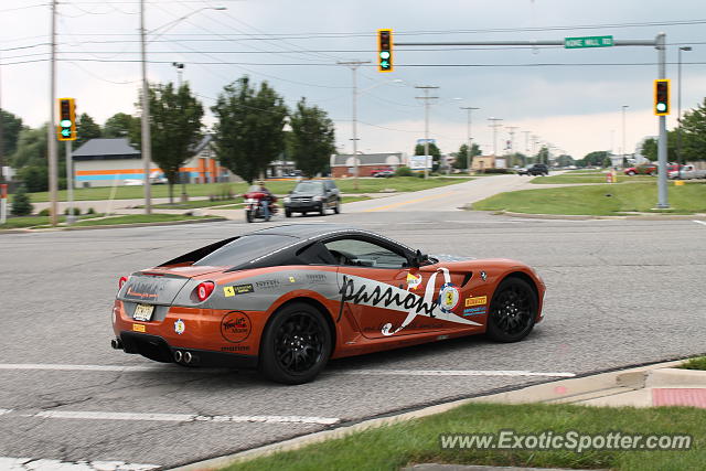 Ferrari 599GTB spotted in Springfield, Illinois