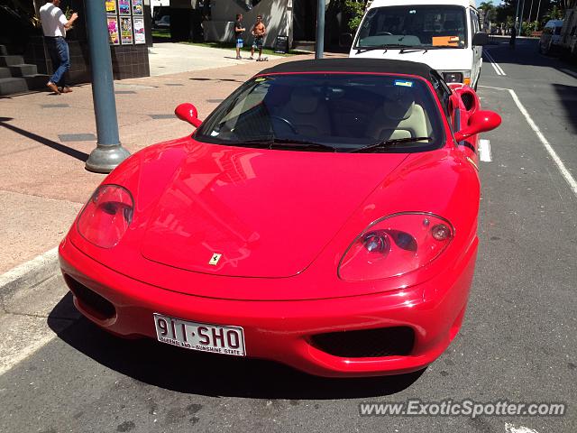 Ferrari 360 Modena spotted in Gold Coast, Australia