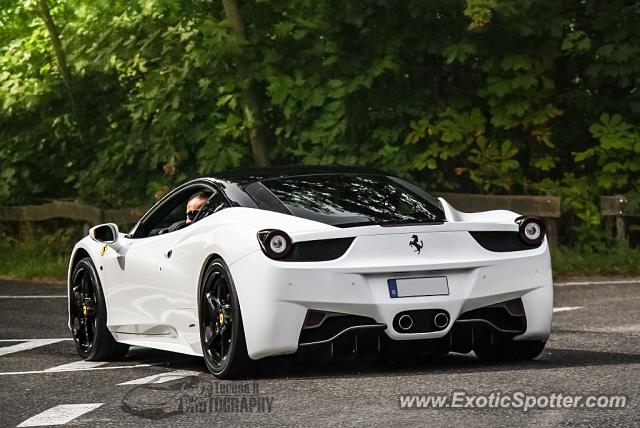 Ferrari 458 Italia spotted in Hockenheim, Germany