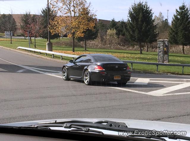 BMW M6 spotted in Victor, New York
