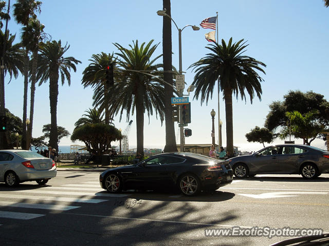 Aston Martin Vantage spotted in Santa Monica, California