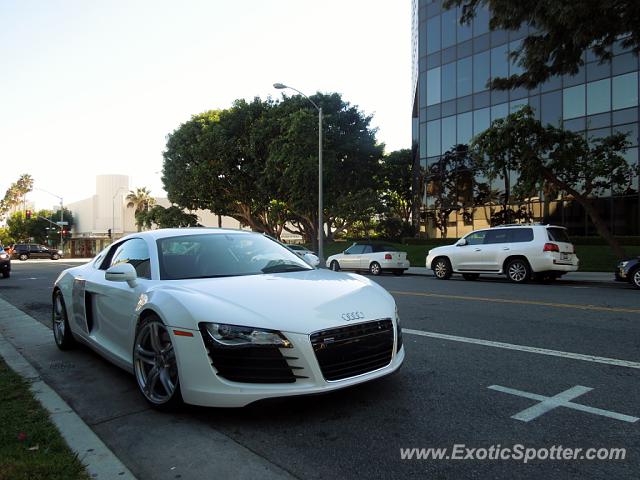 Audi R8 spotted in Santa Monica, California