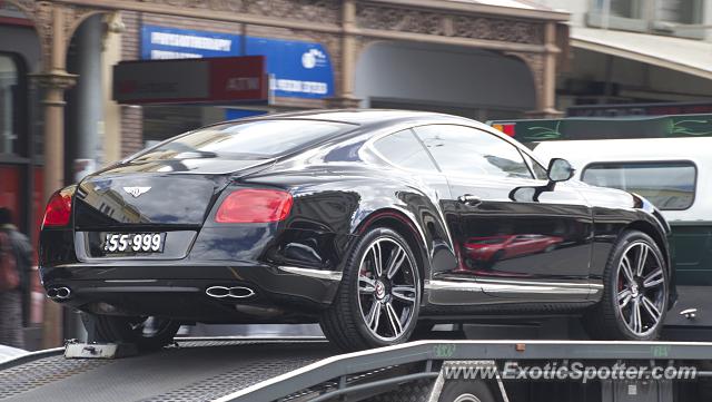 Bentley Continental spotted in Melbourne, Australia