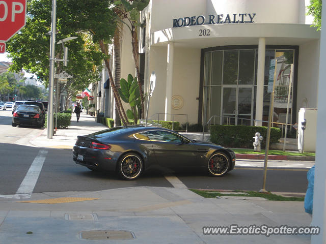 Aston Martin Vantage spotted in Beverly HIills, California
