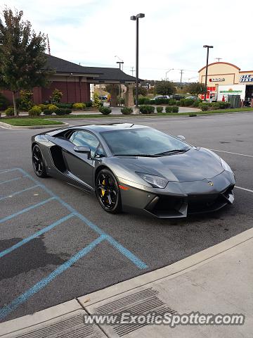 Lamborghini Aventador spotted in Kingsport, Tennessee