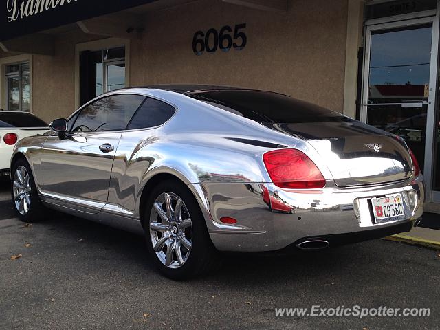 Bentley Continental spotted in Salt Lake City, Utah