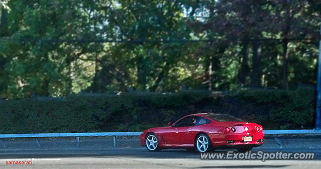 Ferrari 575M spotted in Manhasset, New York