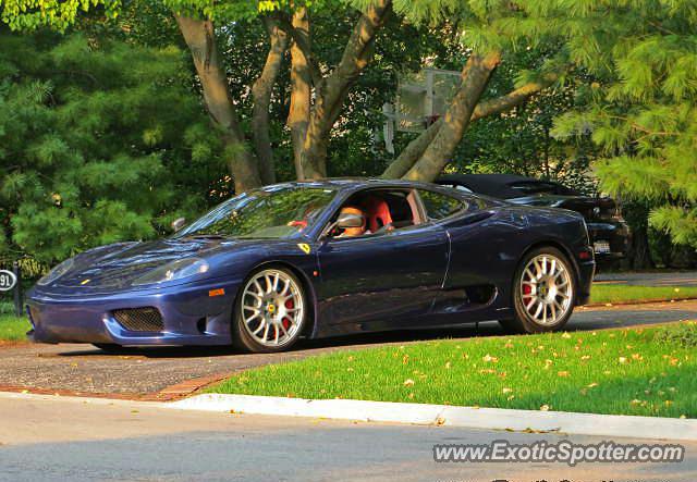 Ferrari 360 Modena spotted in Winnetka, Illinois