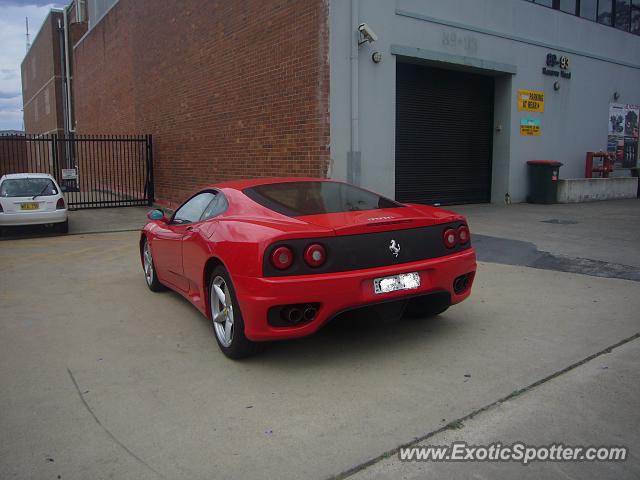 Ferrari 360 Modena spotted in North Sydney, Australia