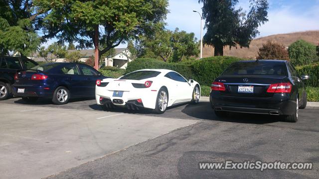 Ferrari 458 Italia spotted in Rowland Heights, California