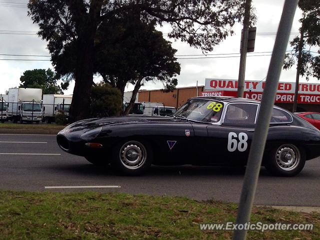 Jaguar E-Type spotted in Melbourne, Australia