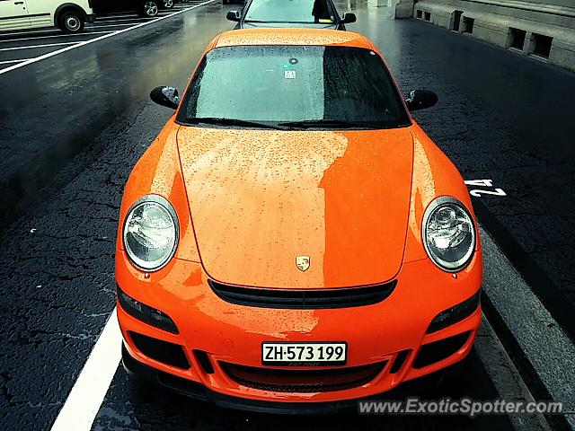 Porsche 911 GT3 spotted in Zurich, Switzerland