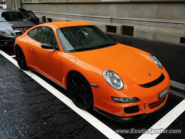 Porsche 911 GT3 spotted in Zurich, Switzerland