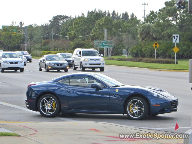 Ferrari California spotted in Palm Beach, Florida