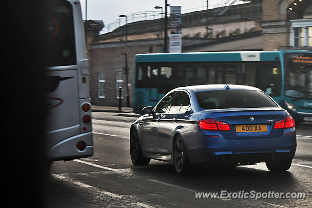 BMW M5 spotted in York, United Kingdom