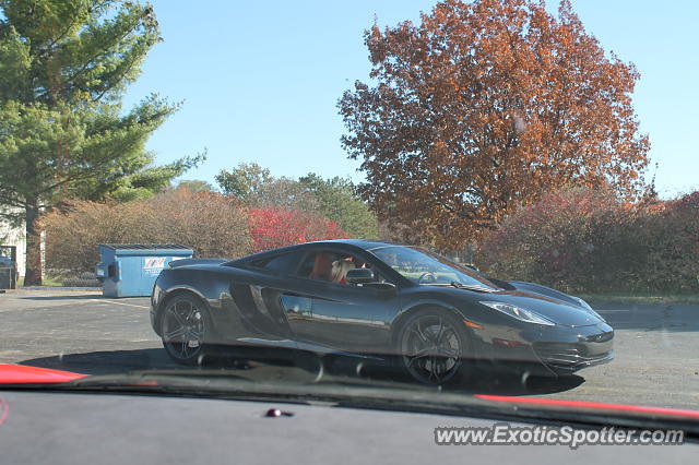 Mclaren MP4-12C spotted in Springfield, Illinois