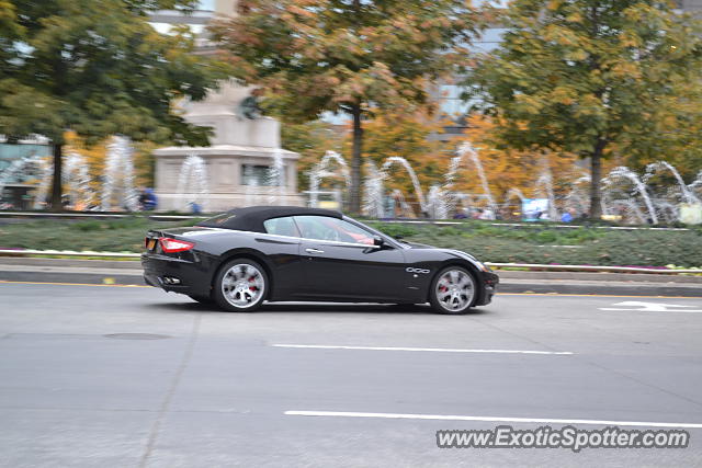 Maserati GranCabrio spotted in New York, New York