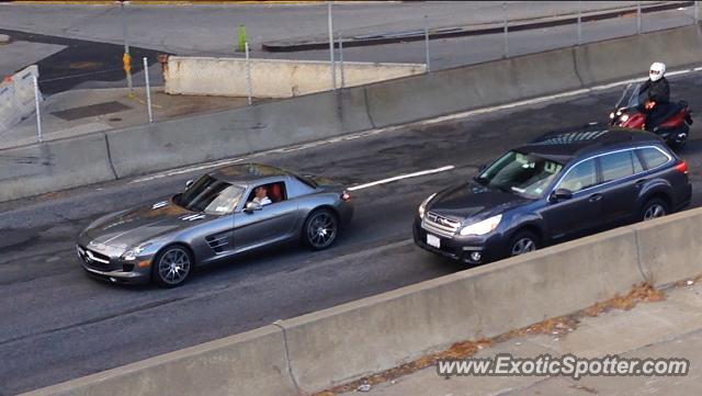 Mercedes SLS AMG spotted in New York City, New York