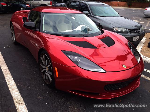 Lotus Evora spotted in Dallas, Texas