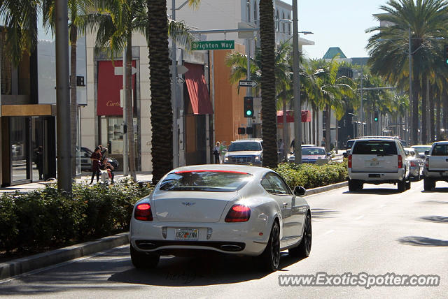 Bentley Continental spotted in Beverly Hills, California