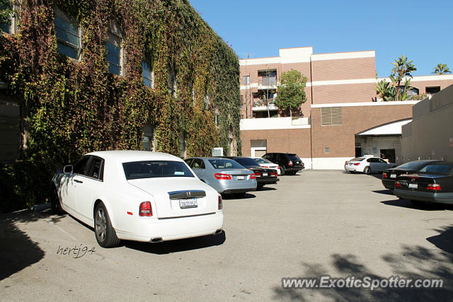 Rolls Royce Phantom spotted in Beverly Hills, California