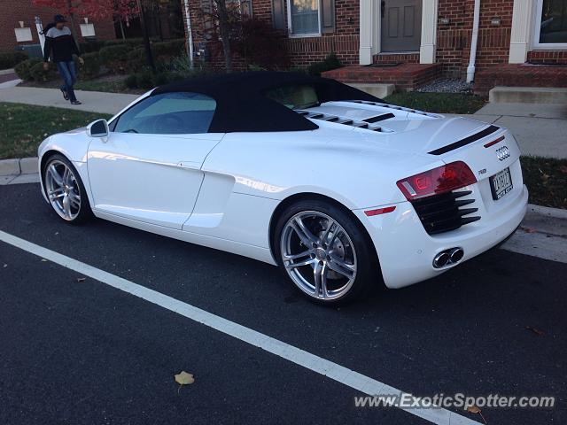 Audi R8 spotted in Alexandria, Virginia