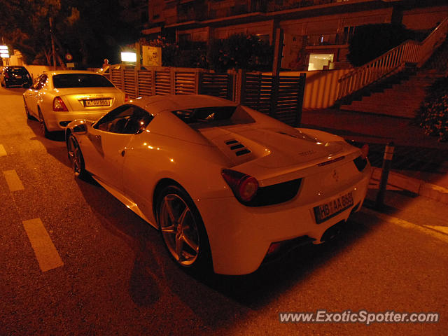 Ferrari 458 Italia spotted in Monaco, Monaco