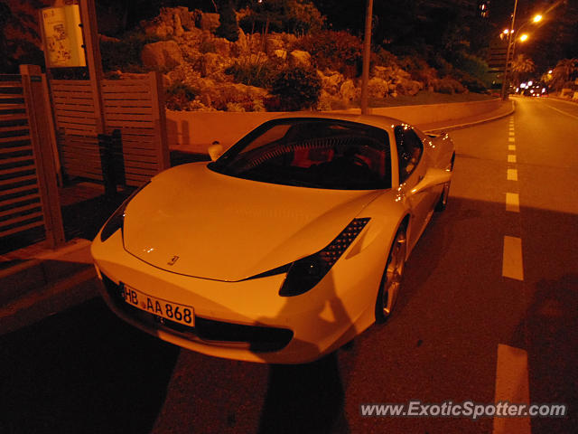 Ferrari 458 Italia spotted in Monaco, Monaco