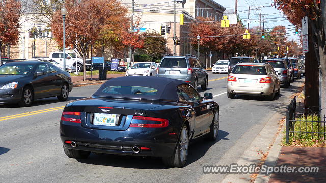 Aston Martin DB9 spotted in Bethesda, Maryland